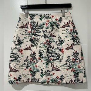 H&M floral mini skirt size L